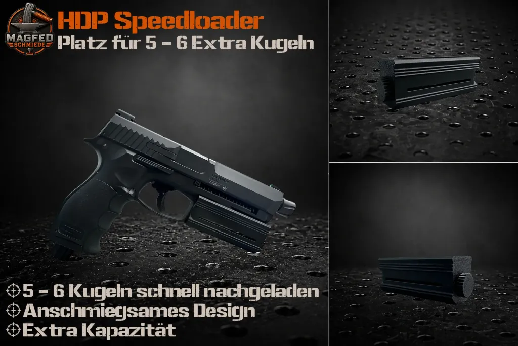 SPEEDLOADER / SCHNELLADE MAGAZIN für HDP50 Gen 1 & Gen2