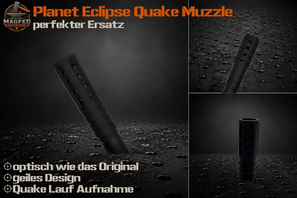 Planet Eclipse EMF100 Quake Muzzle Planet Eclipse Shaft FR Back
